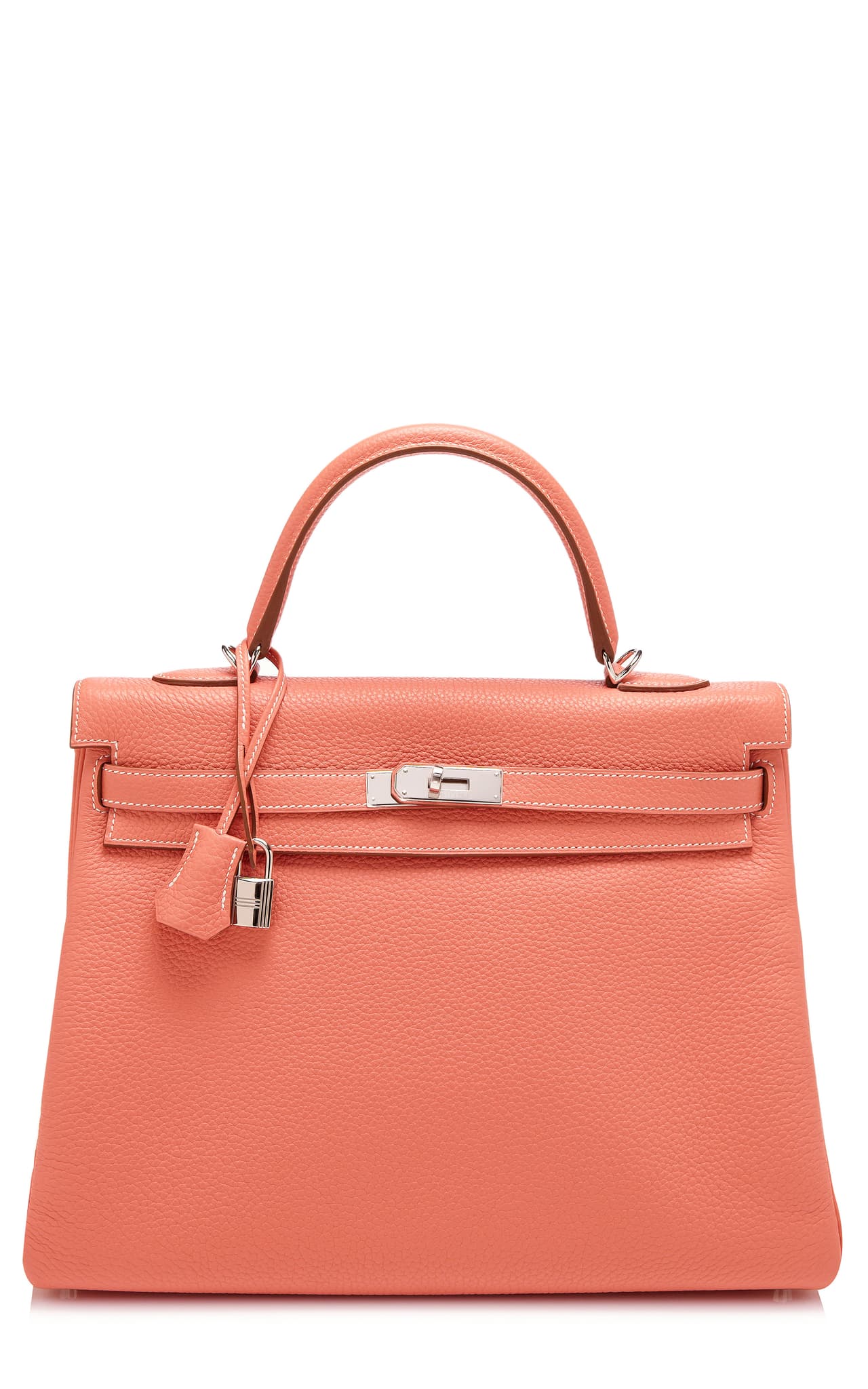 <b>Kelly de Hermés</b>
<br>Aunque en un inicio el modelo se llamaba
<i>Sac à dépêches</i>, éste se hizo famoso cuando sacaron una fotografía de la princesa Grace Kelly con este modelo colgado de su brazo. Ella cargaba uno en piel de cocodrilo y en tamaño grande para disimular su nuevo embarazo.