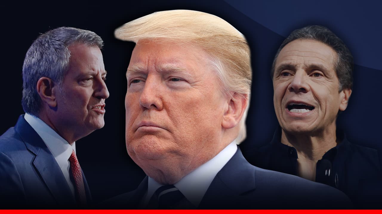 Trump responde a la crisis del coronavirus en Nueva York: "No creo que necesites 30,000 respiradores artificiales"