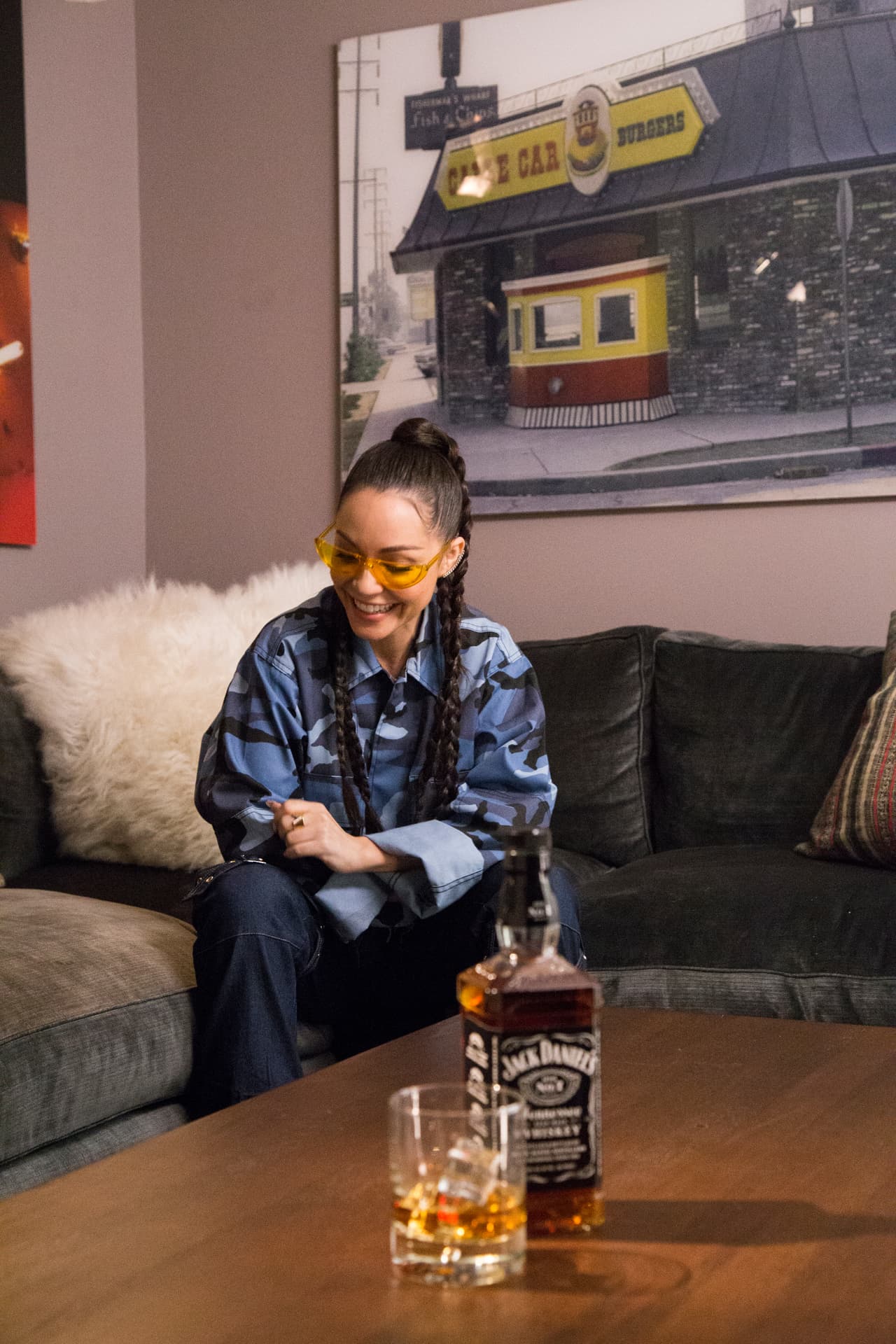 <b>Su vida a su manera. </b>
<br>Sharlene contó cómo son sus tradiciones dentro y fuera del estudio.