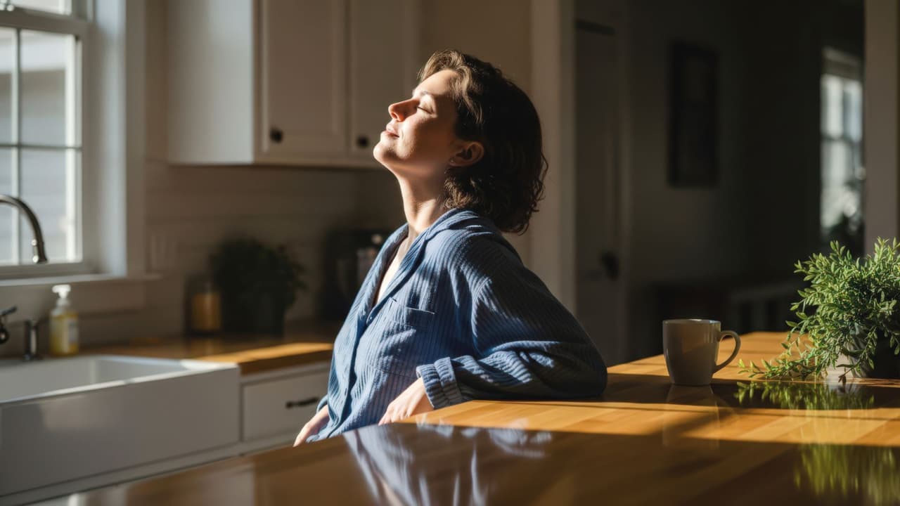 <h3 class="cms-H3-H3">La luz de la mañana ayuda a que el cuerpo se adapte </h3>Expertos de American Academy of Sleep Medicine indican que 
<b>la exposición a la luz natural por la mañana ayuda a reajustar el reloj interno</b> del cuerpo.
<br>Abrir las cortinas al despertar, salir a caminar temprano o pasar unos minutos al aire libre
<b> puede acelerar la adaptación durante los primeros días.</b>