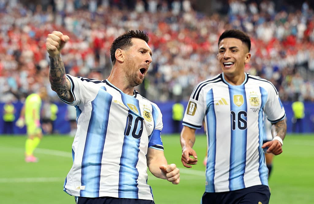 Lionel Messi encamina a Argentina al triunfo sobre Austria en el primer tiempo