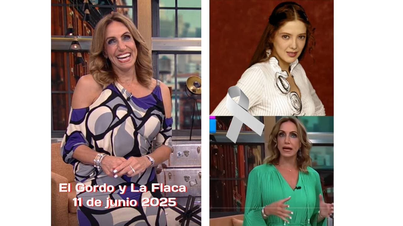 La vestimenta de Lili Estefan es diferente a la de la noticia falsa sobre la muerte de Adela Noriega.