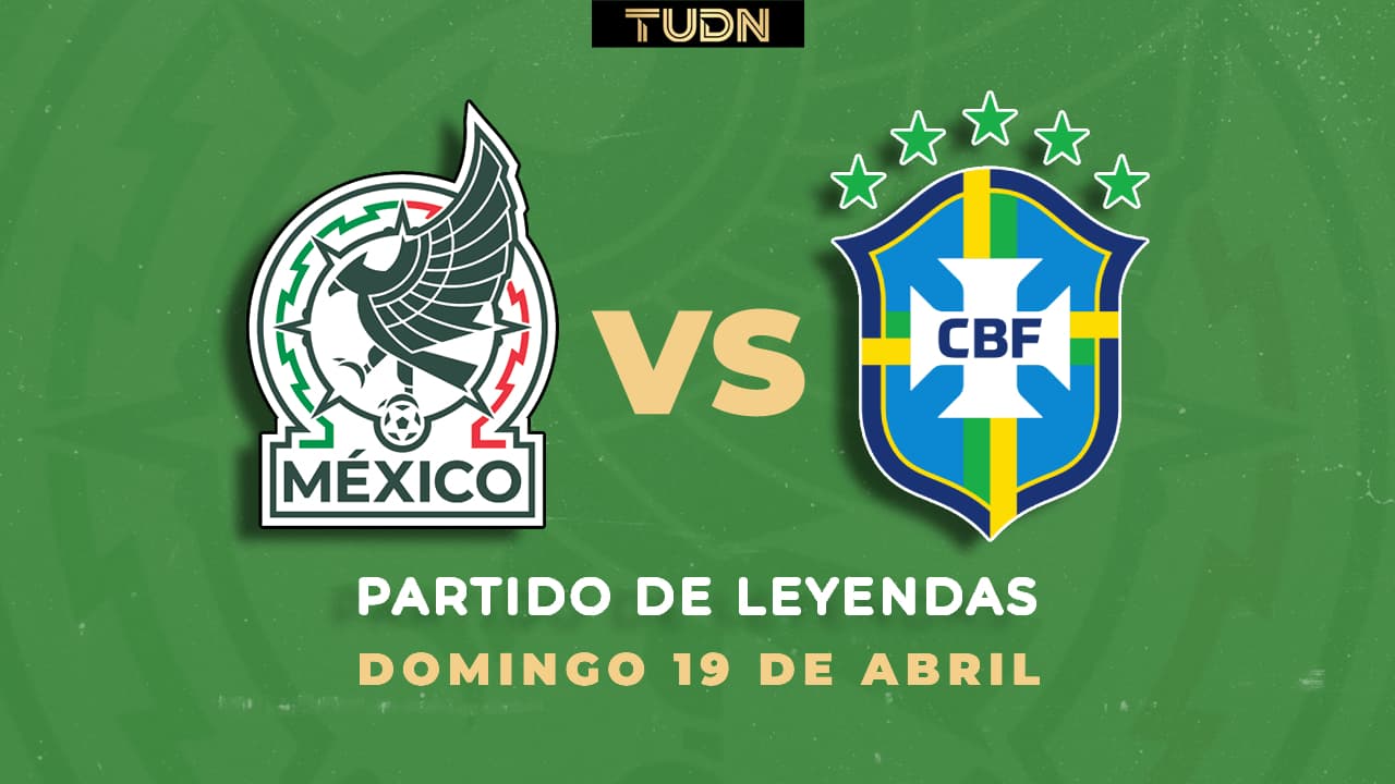 México vs. Brasil: Horario y dónde ver el partido de Leyendas en el Estadio Banorte