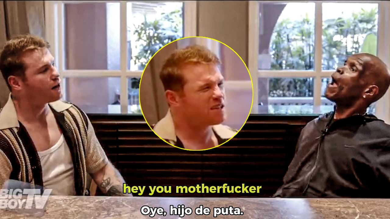¡Momentazo en pleno podcast! Canelo saca los mejores insultos en inglés