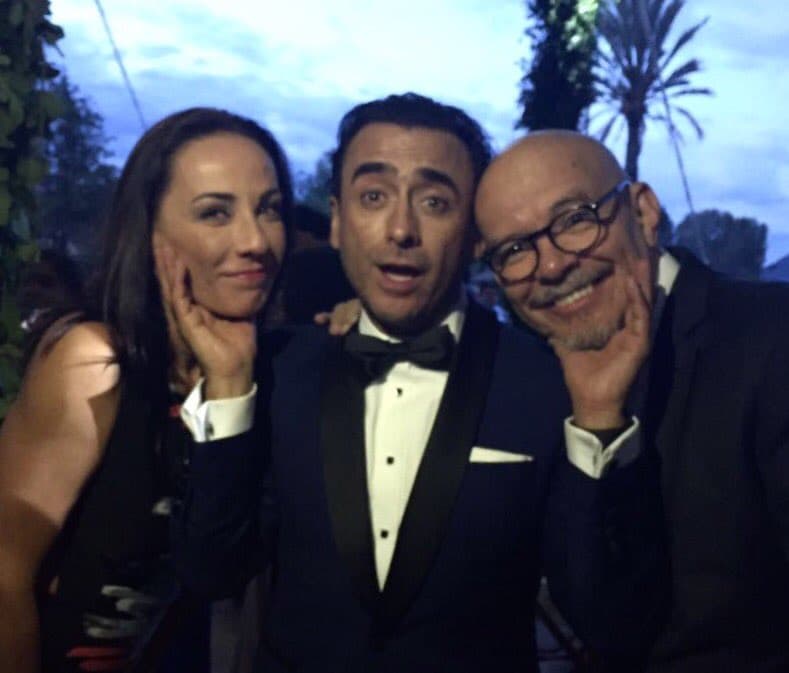 Consuelo Duval y Mauricio Castillo son mejores amigos del conductor.