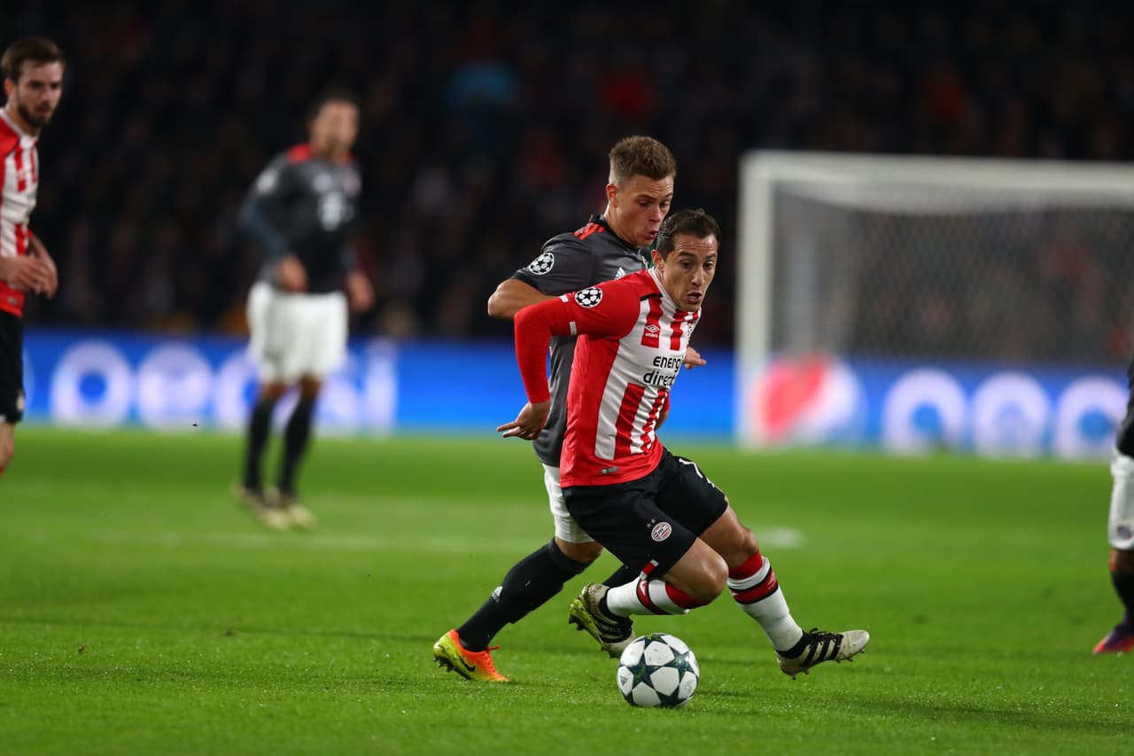 Andrés Guardado (PSV Eindhoven) - Luego de 20 partidos esta temporada, el mexicano consiguió su primer gol este fin de semana en el triunfo por 3-1 ante Goe Ahead Eagles, válido por la jornada 26 de la Eredivisie.