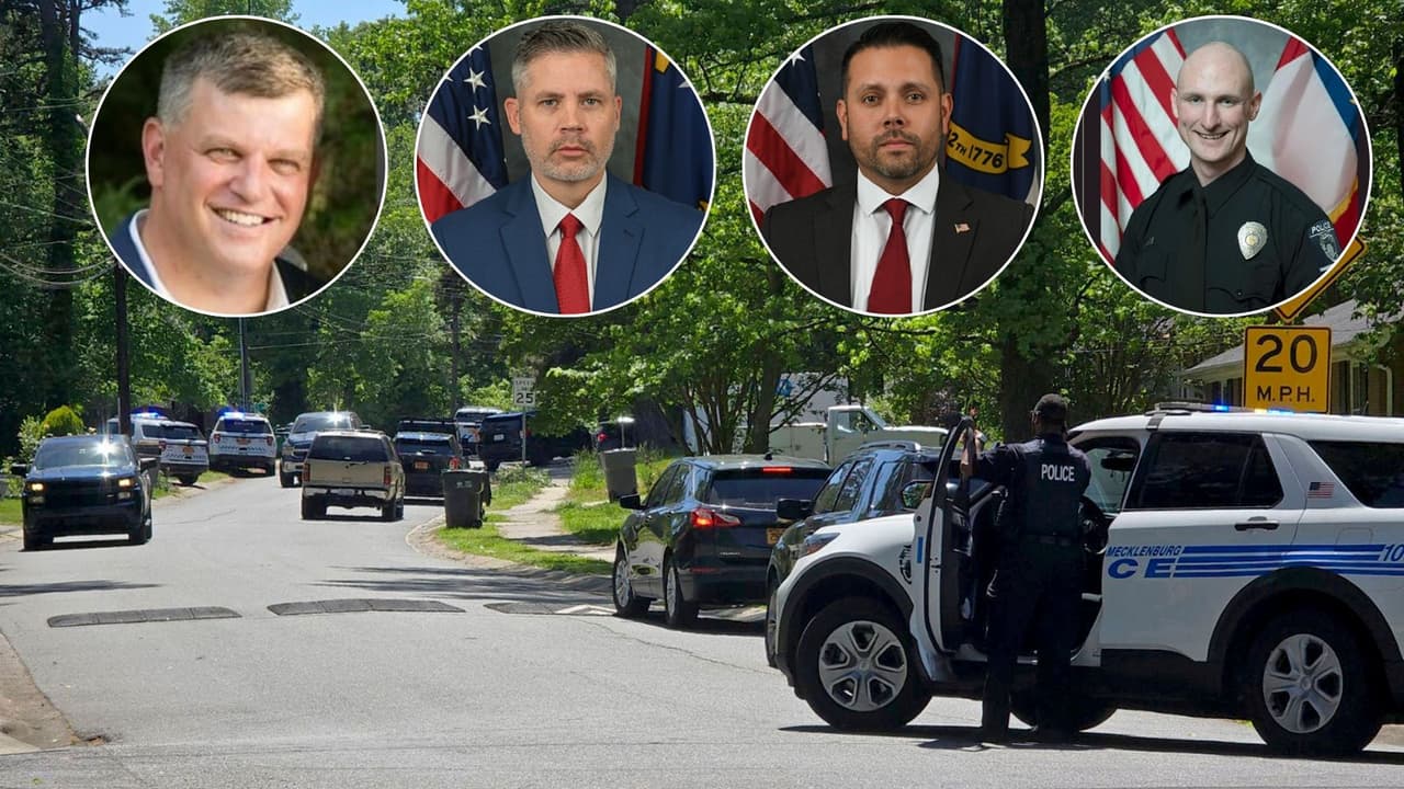 Lo que se sabe de los agentes muertos tras tiroteo en Charlotte, dos veteranos y un policía del mes