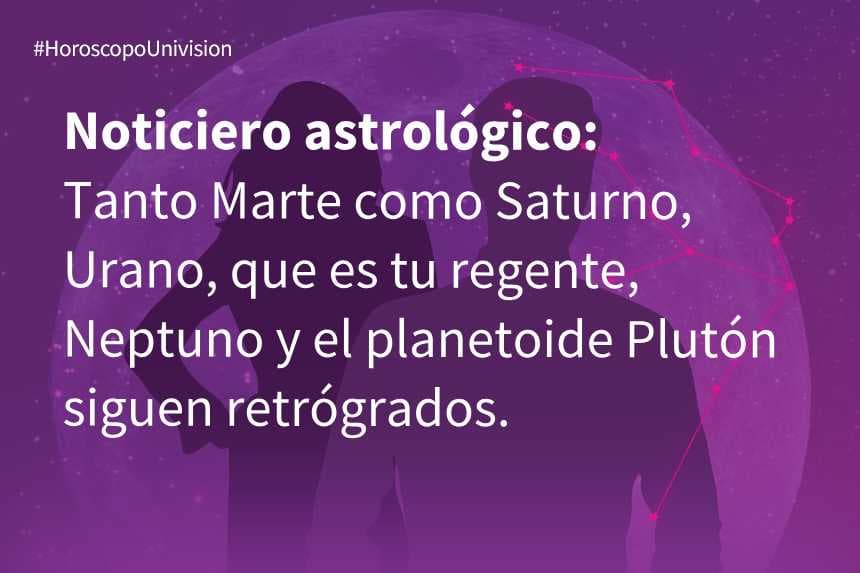 Horóscopo Acuario 18 de agosto de 2018