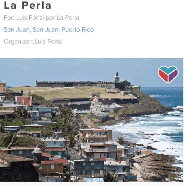 "Hoy he creado este fondo para ayudar a mis hermanos de La Perla. Ayúdenme a reconstruir el barrio de Puerto Rico que tanto color y corazón le puso a mi música. Cualquier ayuda, por muy pequeña que parezca, puede hacer la diferencia. Gracias por apoyar a mi isla. Gracias por apoyar a La Perla", escribió el boricua.