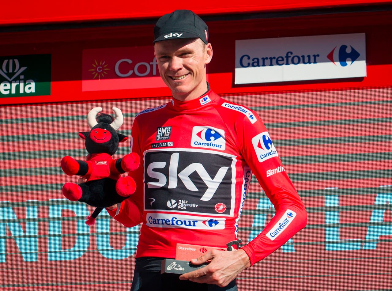 Christopher Froome: ciclista británico, ganador cuatro veces del Tour de Francia.