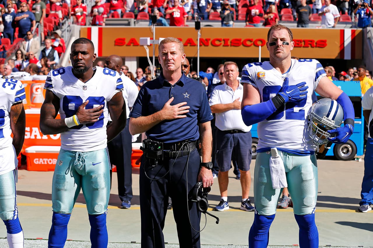 Jason Witten y Dez Bryant son dos jugadores históricos para los Dallas Cowboys.