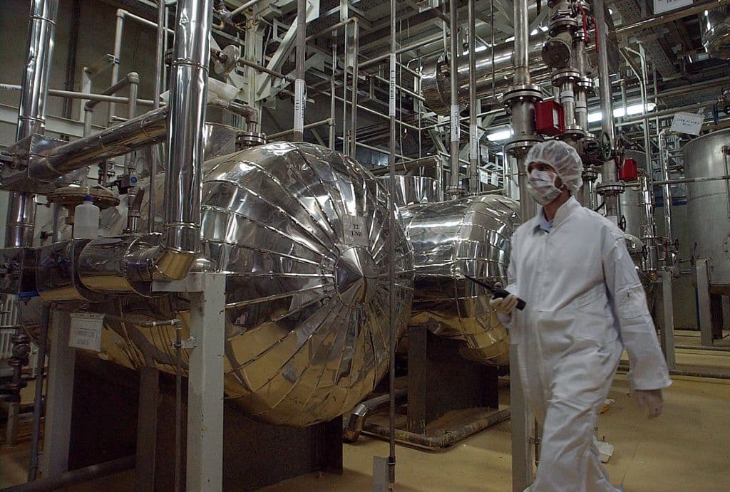 A uranium-enrichment plant at Natanz has been a focus of international anxiety over Tehran’s nuclear work.