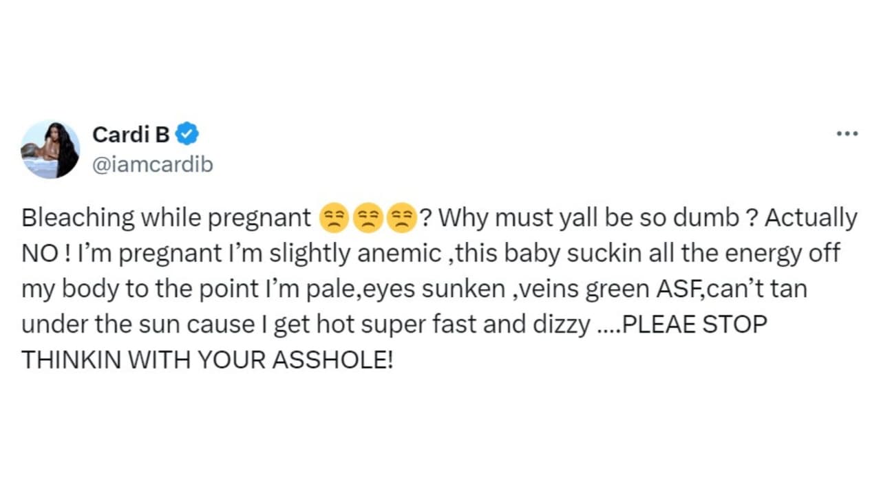 Cardi B respondió ante acusación.