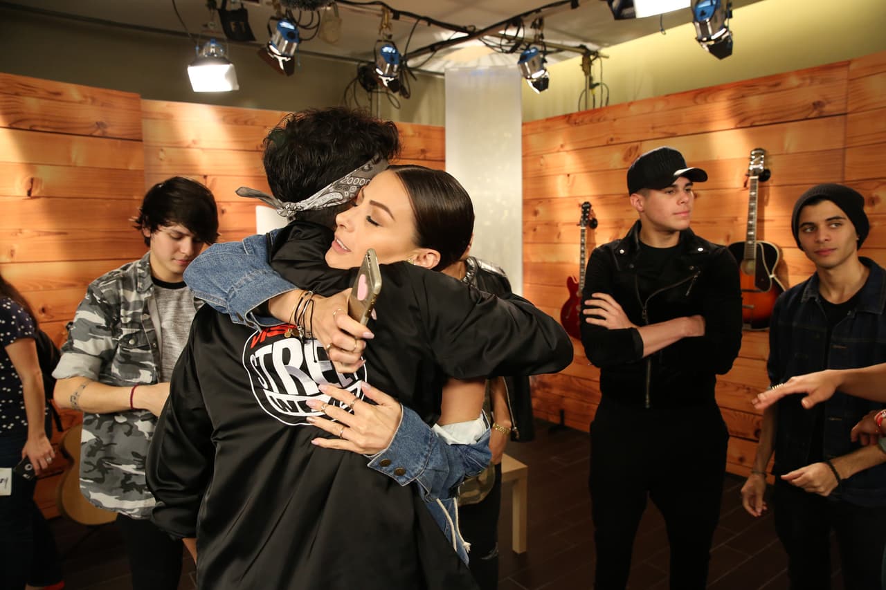 Los chicos de 
<b>CNCO</b> visitaron la 
<b>American Airlines Arena</b> de 
<b>Miami </b>para ensayar.