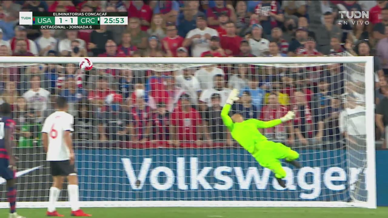 ¡Golazo de Team USA! Dest consigue el 1-1 con cañonazo al ángulo