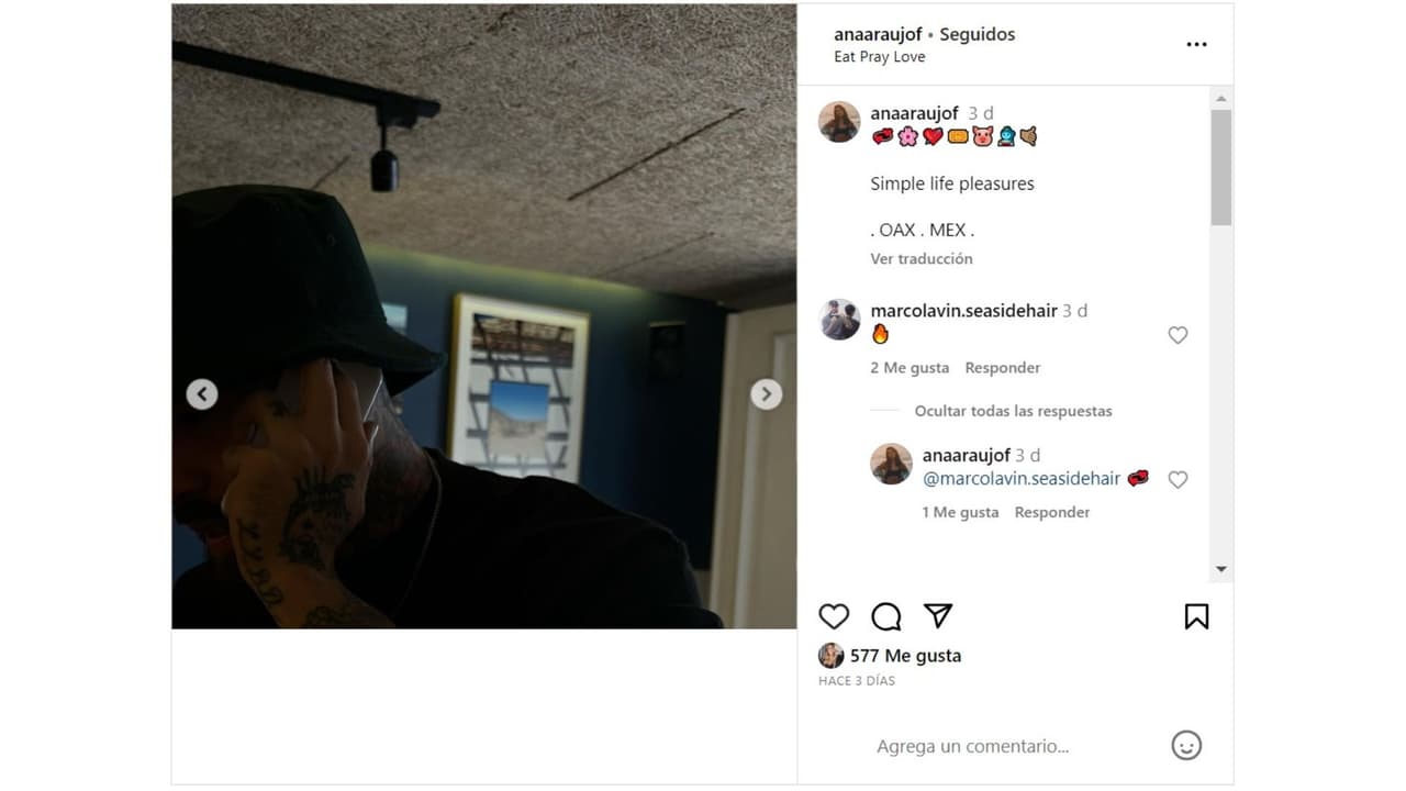 Ana Araujo presumió su viaje a Oaxaca.