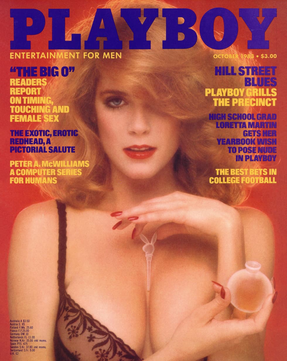 <b>Charlotte Kem</b>p fue la portada en 1983.