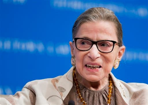 Actrices, cantantes y atletas muestran su pesar por la muerte de la jueza Ruth Bader Ginsburg