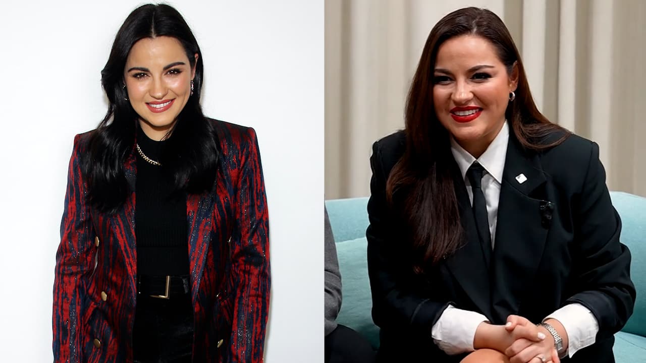 Maite Perroni pone alto a las críticas sobre su peso: "La verdad me río"