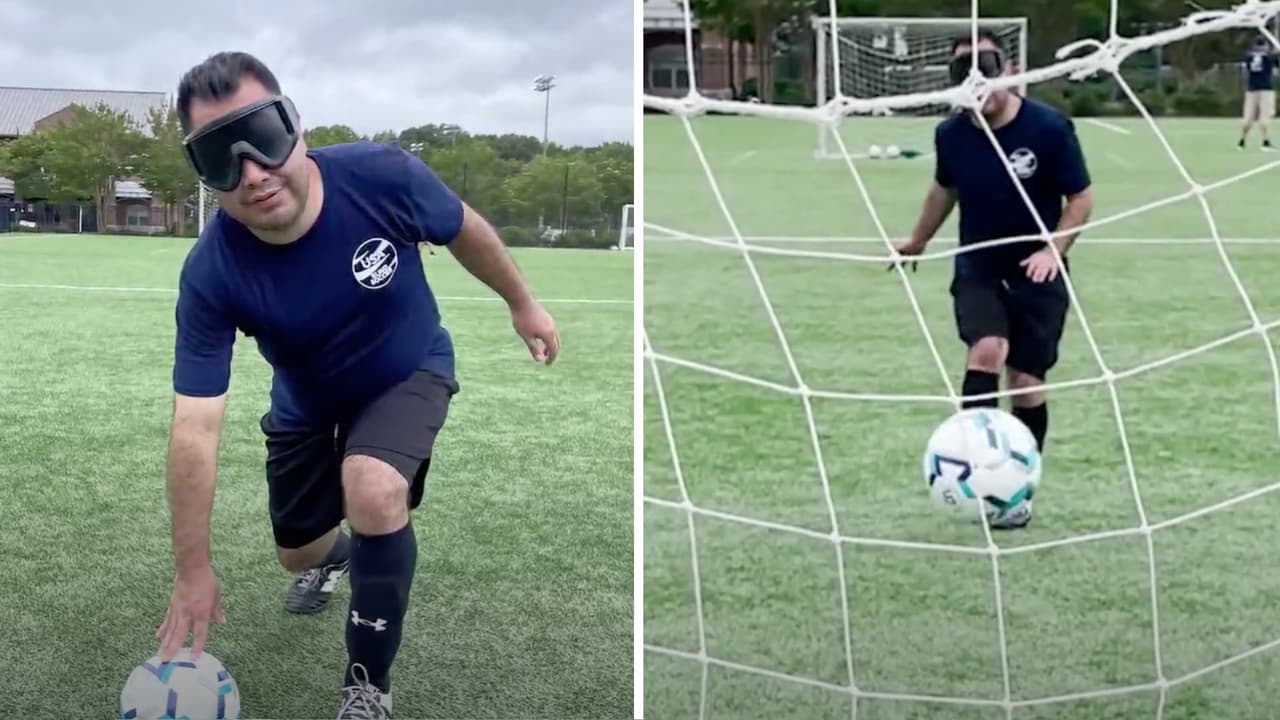 "Un sueño hecho realidad": Hispano en la primera selección de fútbol para invidentes de EEUU