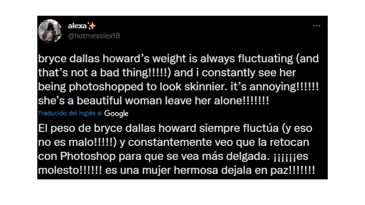 Reacciones de Twitter