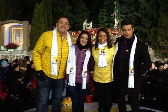 Daniel Arenas, Maite Perroni, Prince Royce y más compartieron fotos personales de su experiencia en el escenario y tras bambalinas de Teletón USA 2014