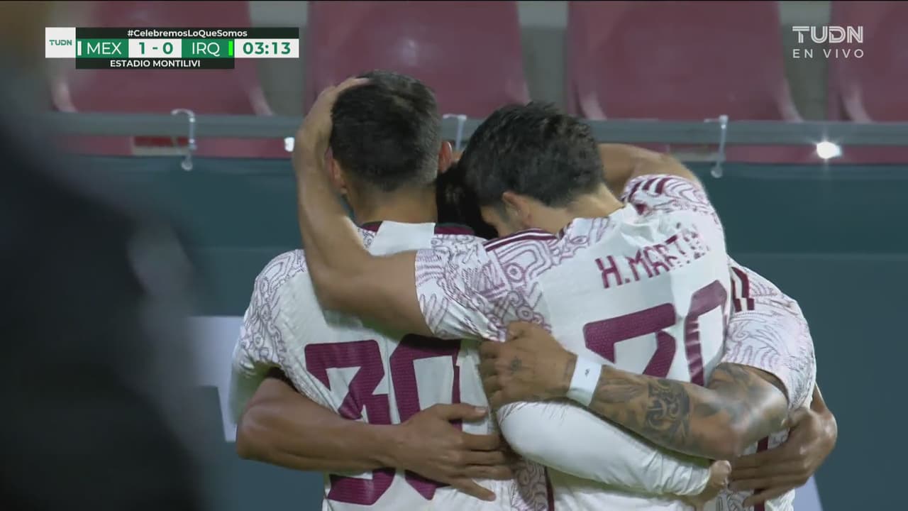 ¡Hermoso gol del Tri! Alexis Vega empuja el 1-0 de México