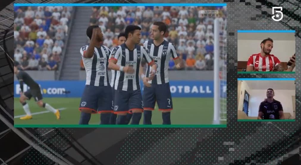 El segundo gol de Monterrey llegó al 36’.