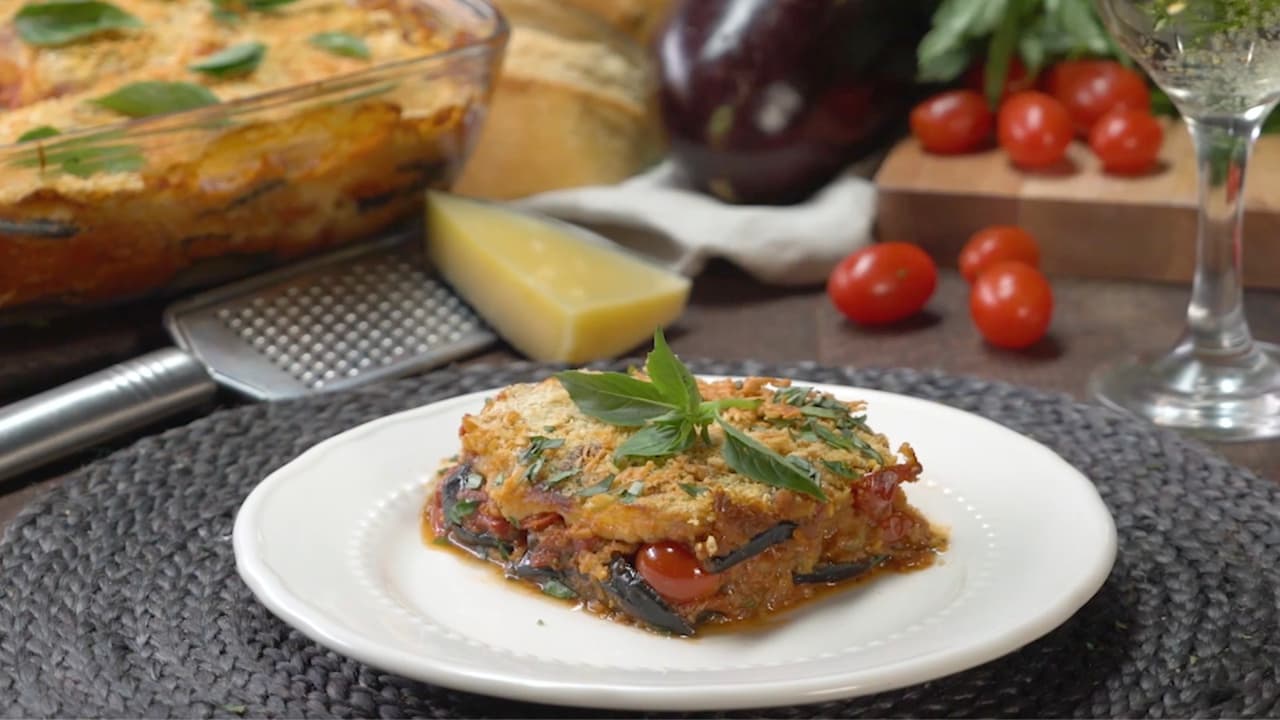 Aubergine parmigiana