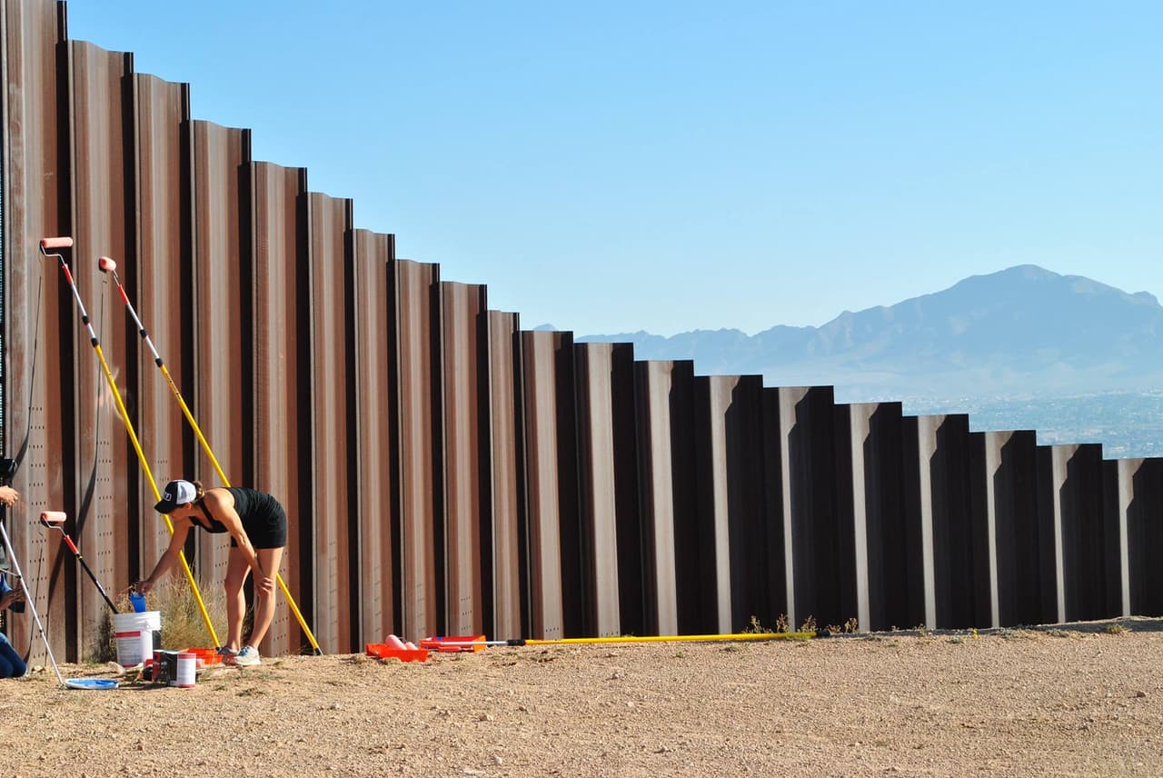 Artist Ana Teresa Fernández was born in Tampico, Tamaulipas in México, but spent most of her life in San Diego and San Francisco, California. It was in the United States, hearing "heartbreaking stories" of Mexicans who crossed the border, that she came up with the idea to make a tribute through art. Courtesy of Luis Pablo Hernández.