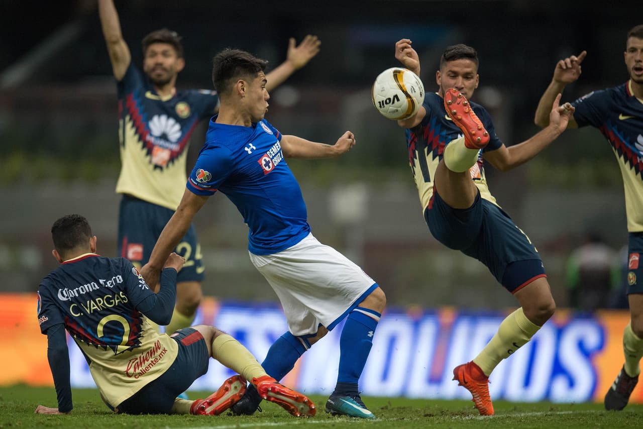 Fecha 13: América será local en el estadio Azteca contra Cruz Azul en el Clásico Jóven el 31 de marzo, en un duelo en el que ambos suelen dejar todo en cancha.