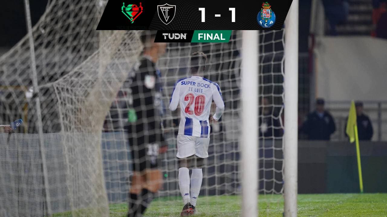 Porto empató en su visita a un equipo de segunda división en la Copa de Portugal.