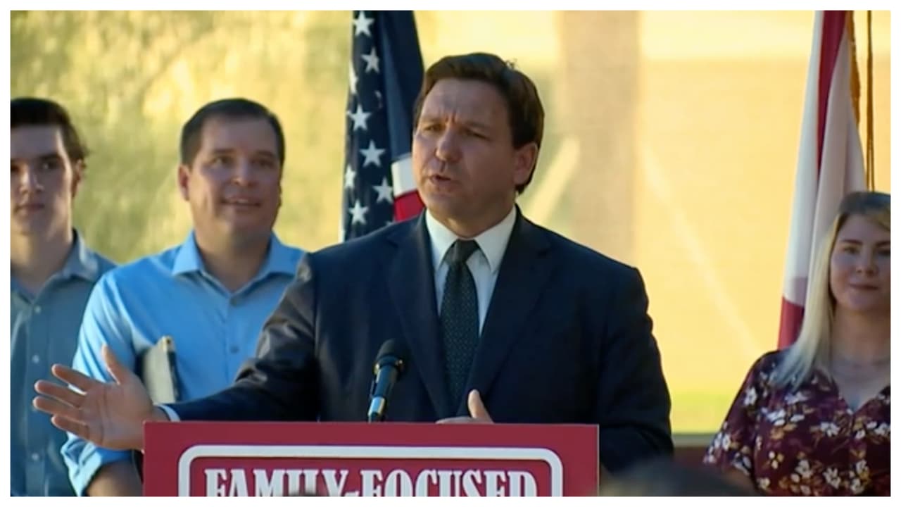Gobernador Ron DeSantis “no puede confirmar” que están enviando migrantes a Delaware
