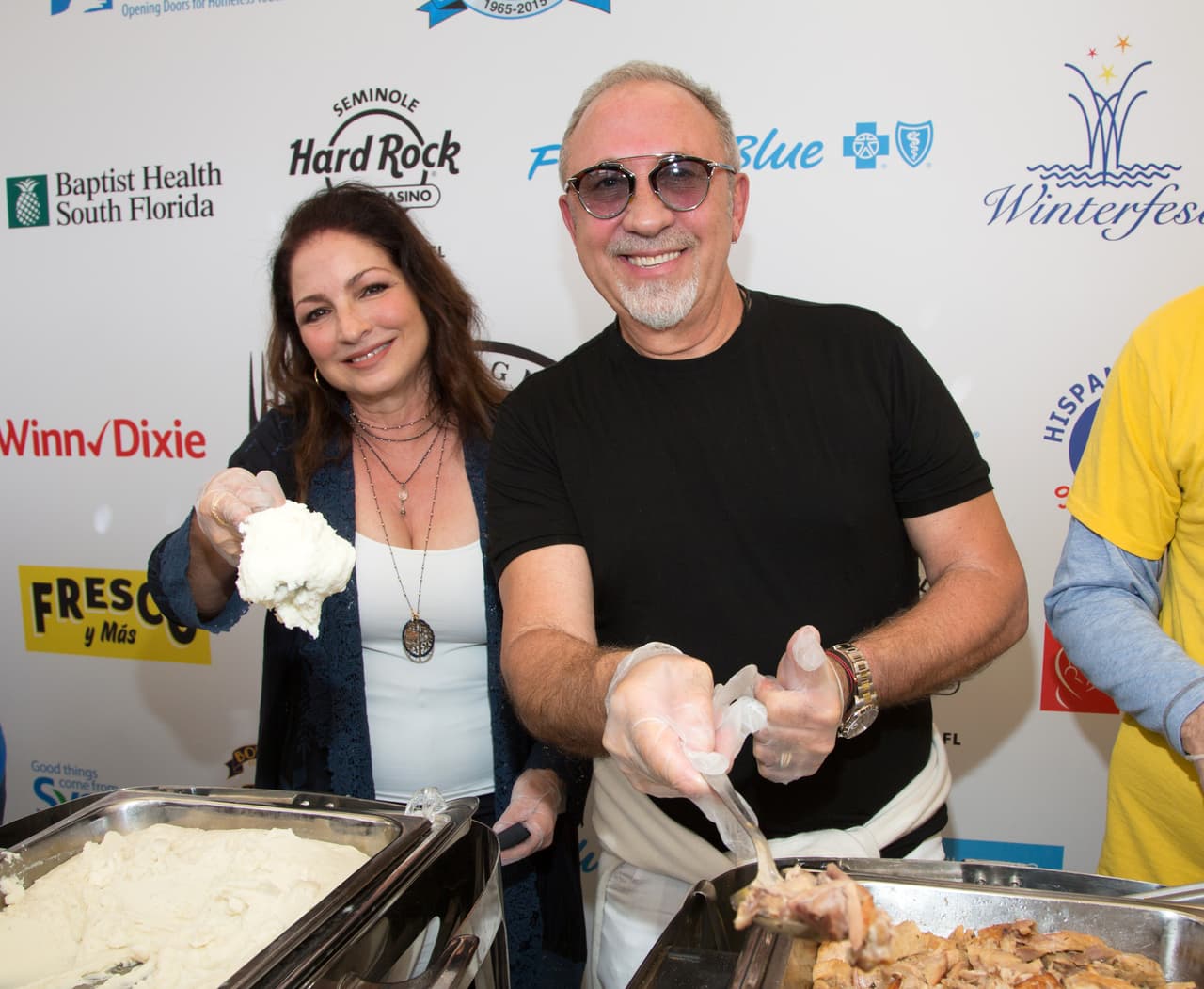 Una noble labor de los Estefan para la comunidad en Miami.