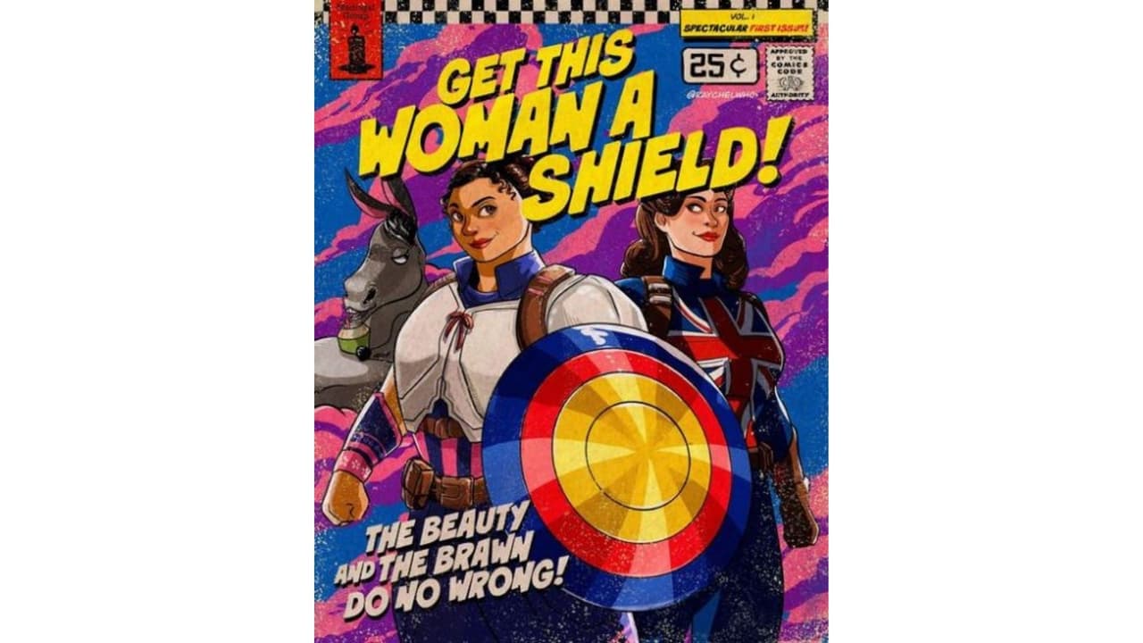 FANART de Luisa Madrigal y Capitana Carter