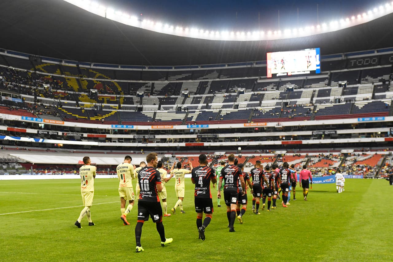 El Estadio Azteca fue escenario del duelo entre Águilas y Lobos por la Jornada 8 del 
<a href="https://www.univision.com/deportes/futbol/liga-mx/*">Clausura 2019</a>.