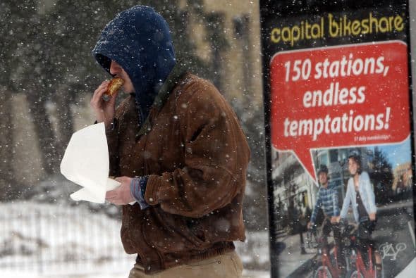 La tormenta afecta una amplia zona que comprende también los estados de Ohio, Pensilvana, Nueva Jersey.