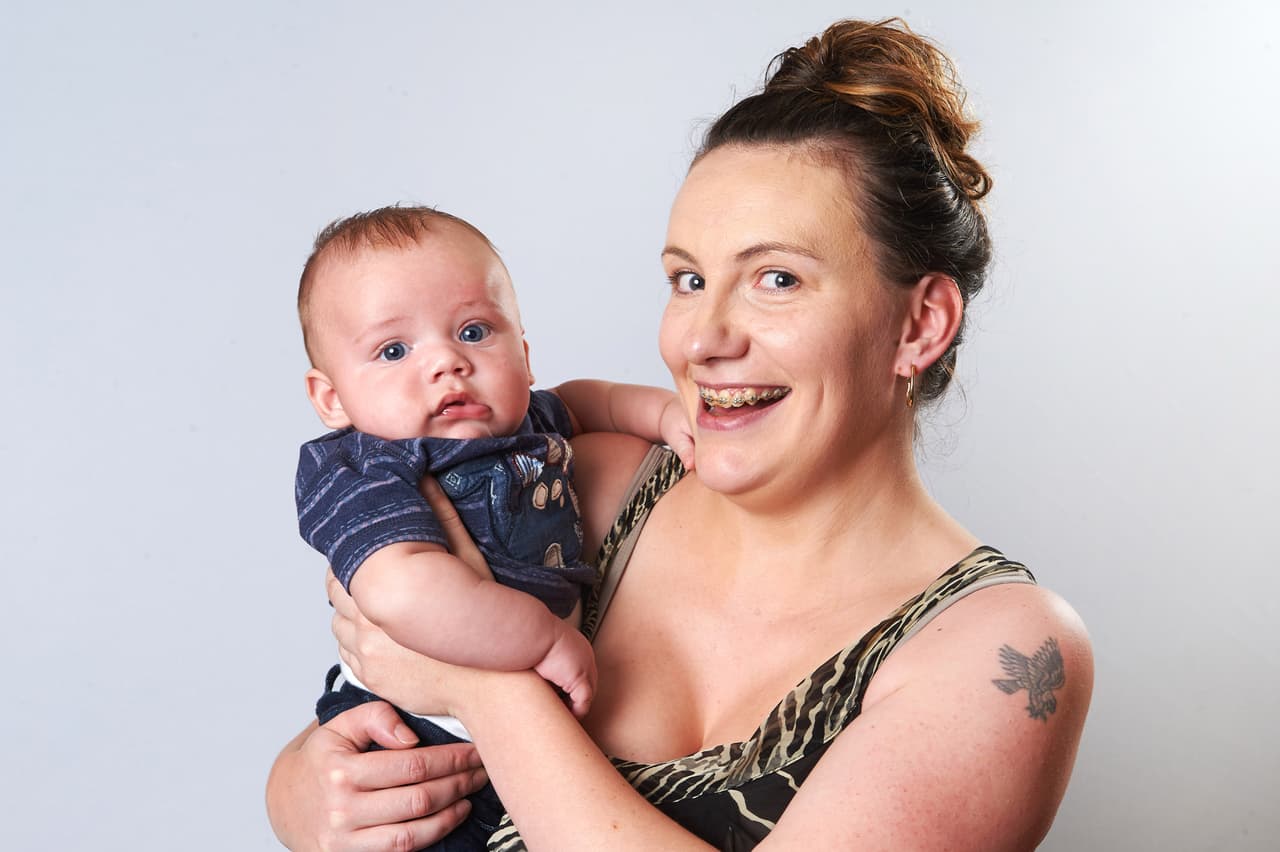 Ahora se siente plena y da gracias a la vida por darle lo que tantos años quiso.