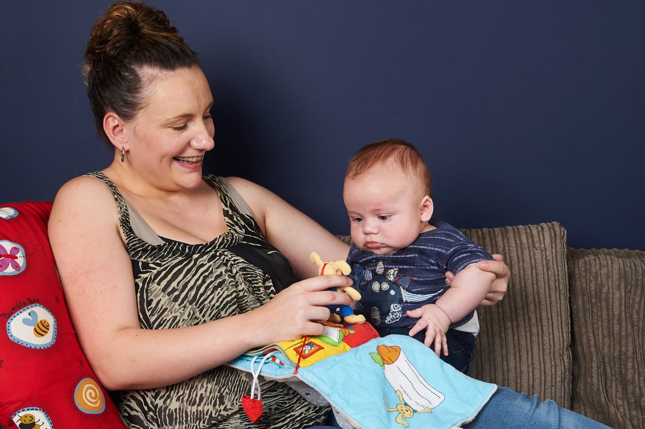 Lamentablemente tuvo seis embarazos fallidos.