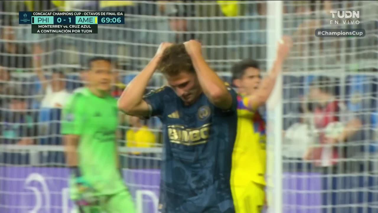 ¡Damiani perdona al América! Oportunidad clarísima que no termina en gol