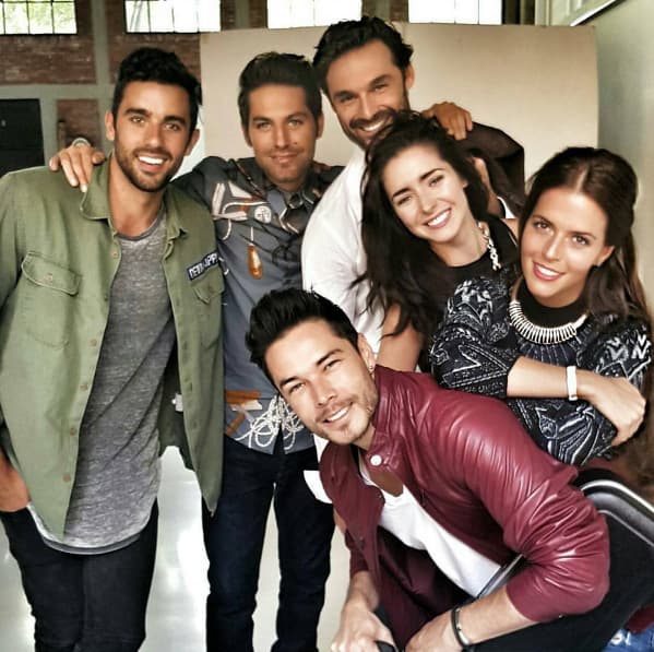 Claudia Álvarez era amiga del actor y se mostró muy afectada por su violenta muerte.