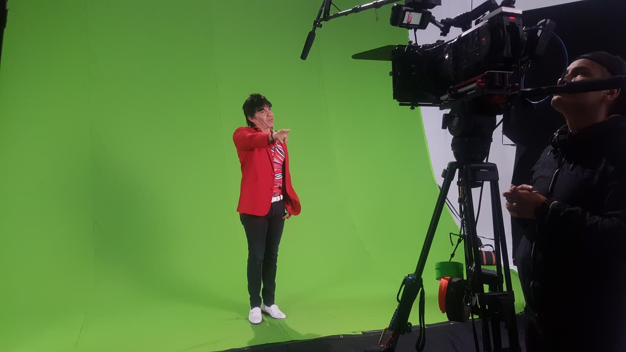 En Nosotros los Guapos siempre se mete en problemas, pero en Galavisión demostró ser todo un profesional de la actuación.