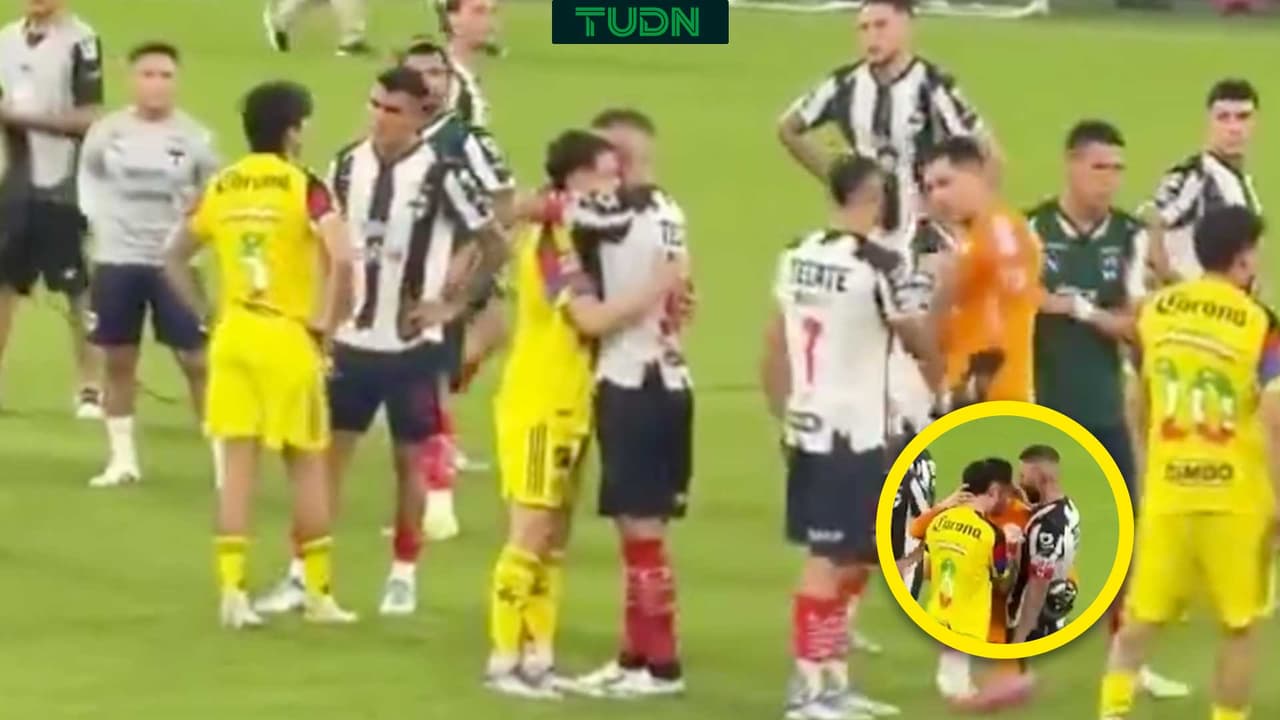 Sergio Ramos y su brutal gesto con Fidalgo al final del América vs. Rayados