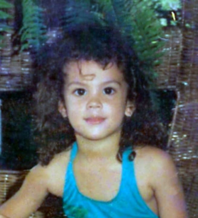 Carito quedó como segundo lugar en la tercera temporada del 'reality' Nuestra Belleza Latina 2010, pero desde pequeña ya tenía una hermosa sonrisa y unos ojitos muy coquetos.