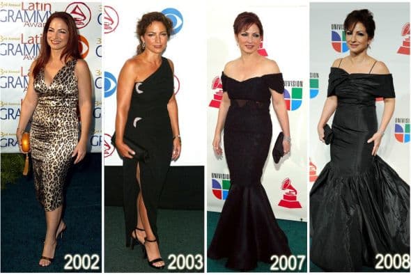 A Gloria le encanta mostrar hombros y dejar al descubierto su cuerpo de sirena.