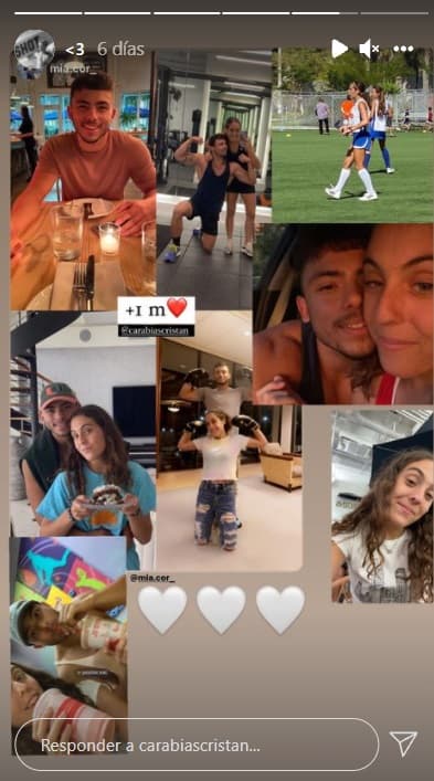 La joven pareja está disfrutando su relación, en las imágenes que han publicado juntos se nota que ambos tienen gustos en común, principalmente 
<b>comparten la pasión por los deportes y el ejercicio</b>.