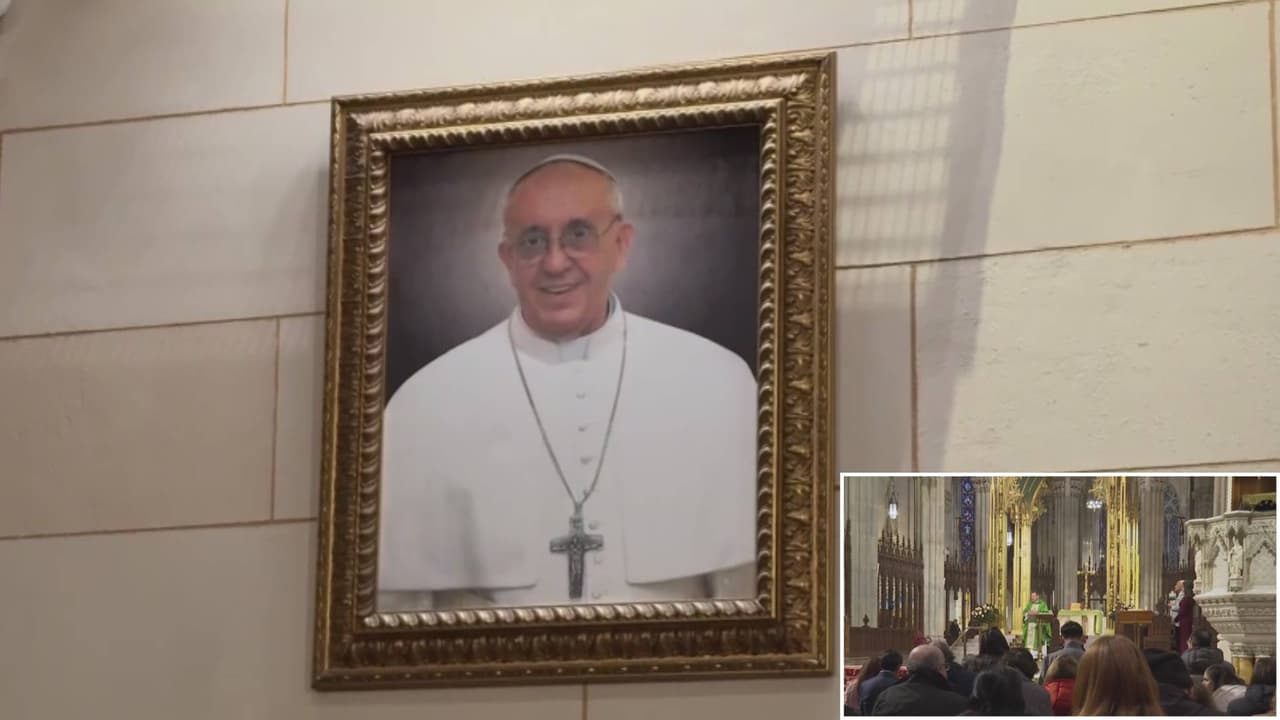 Católicos en Nueva York oran por la pronta recuperación del papa Francisco