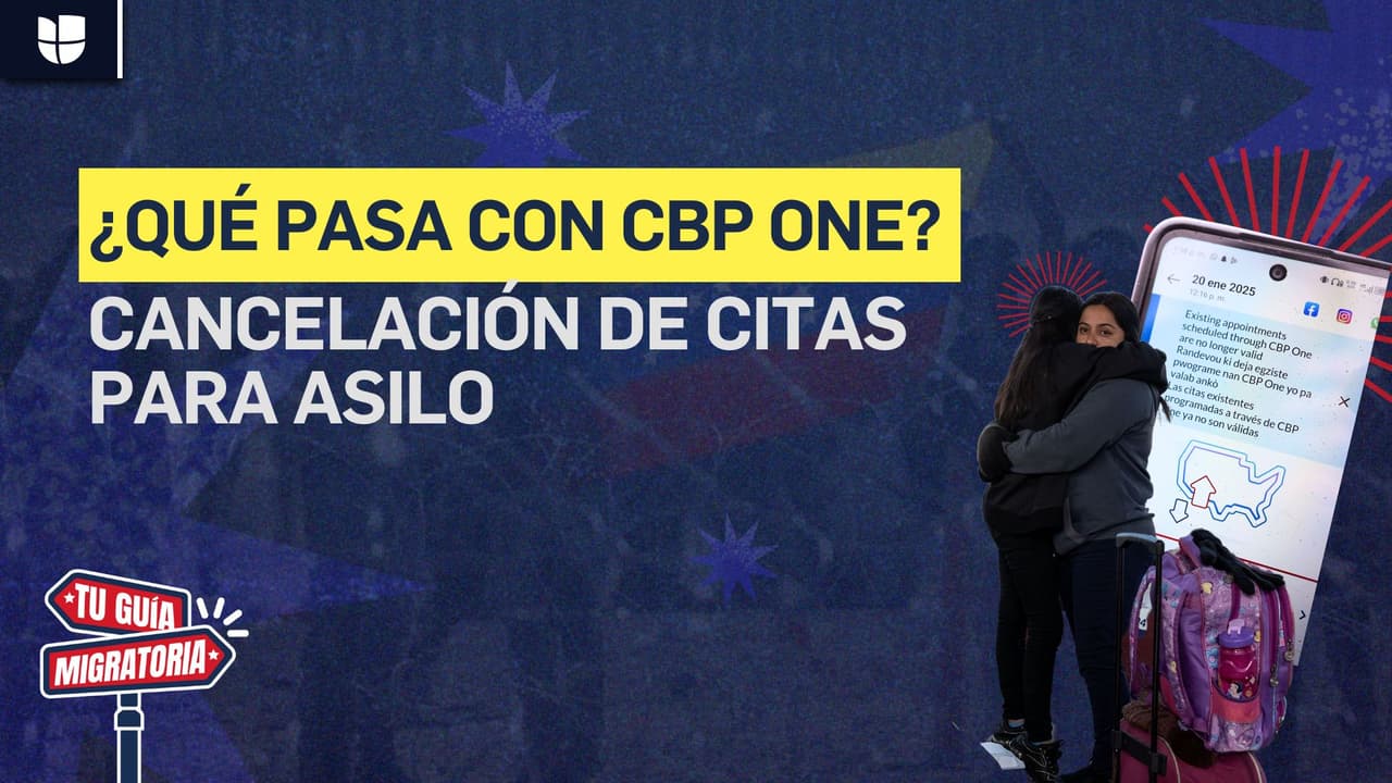 TU Guía Migratoria l ¿Qué pasó con CBP One? Tres puntos para entender la cancelación de citas de asilo en EEUU