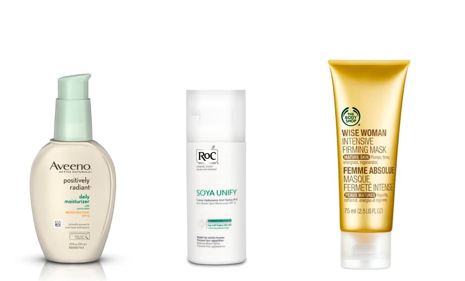 Esta legumbre es también un potente ingrediente antienvejecimiento pues además de poseer propiedades antioxidantes e hidratantes tiene la capacidad de producir colágeno, lo que permite a la piel recuperar y mejorar la elasticidad.
<br>Productos que contienen este ingrediente: 
<a href="http://www.aveeno.com/product/aveeno-+positively+radiant-+daily+moisturizer+broad+spectrum+spf+15.do">Aveeno</a>, Positively Radiant Daily Moisturizer SPF 15; 
<a href="https://www.amazon.com/Unify-Anti-Brown-Moisturiser-SPF15-1-7oz/dp/B002LA1AEM">Róc</a>, Soya Unify, cream de día y crema de noche; 
<a href="https://www.thebodyshop.com/face/moisturisers/c/c00148">The Body Shop</a>, Wise Woman, mascarilla reafirmante.
<br>