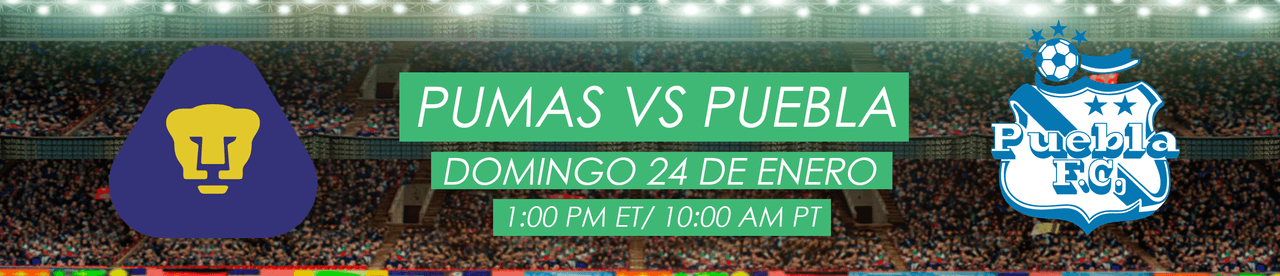 ¿Cómo ver Pumas contra Puebla?